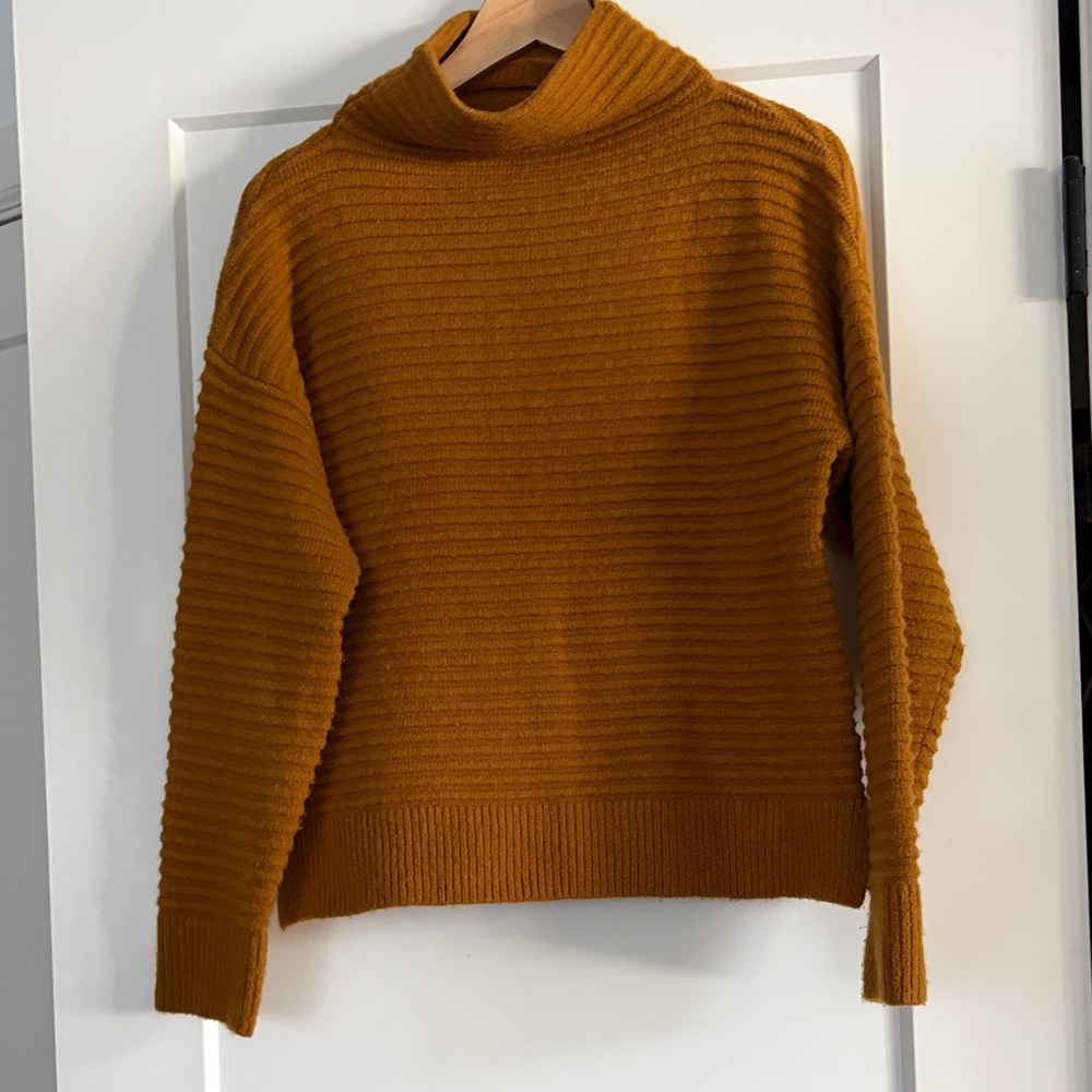 Elegant Amber Turtleneck Sweater